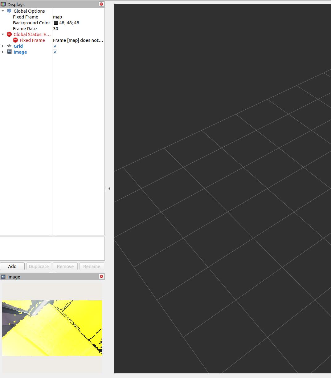 RViz aligned RGB-D example
